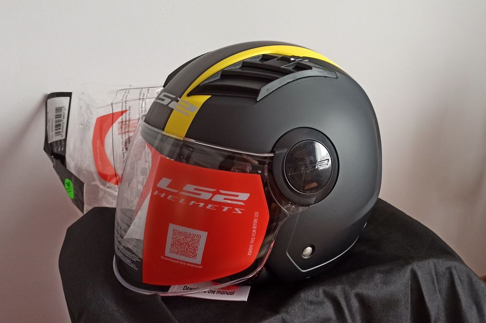 Мотошолом LS2 OF562 airflow metropoli + додатковий візор