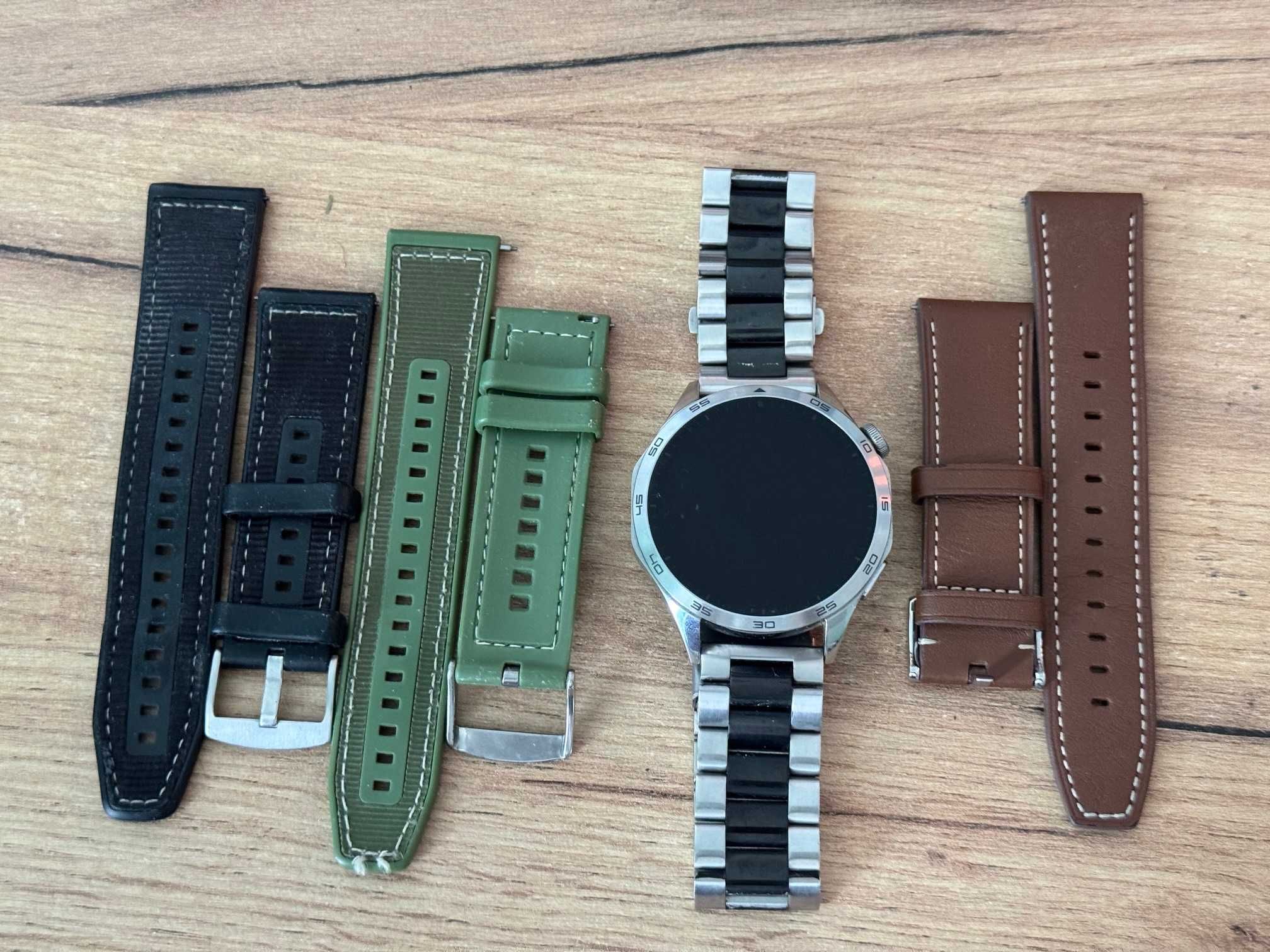 Huawei Watch 4 GT srebrny + paski