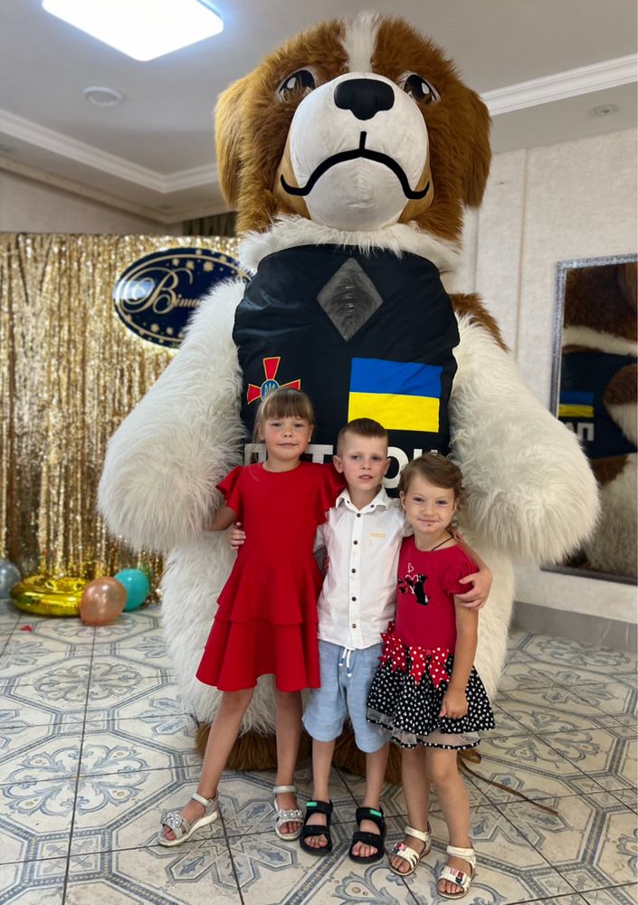 Пес Патрон Харьков , Поздравление Патрона , Аниматор Патрон