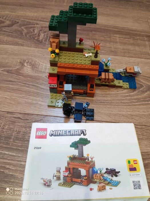 LEGO Minecraft używane kompletnie