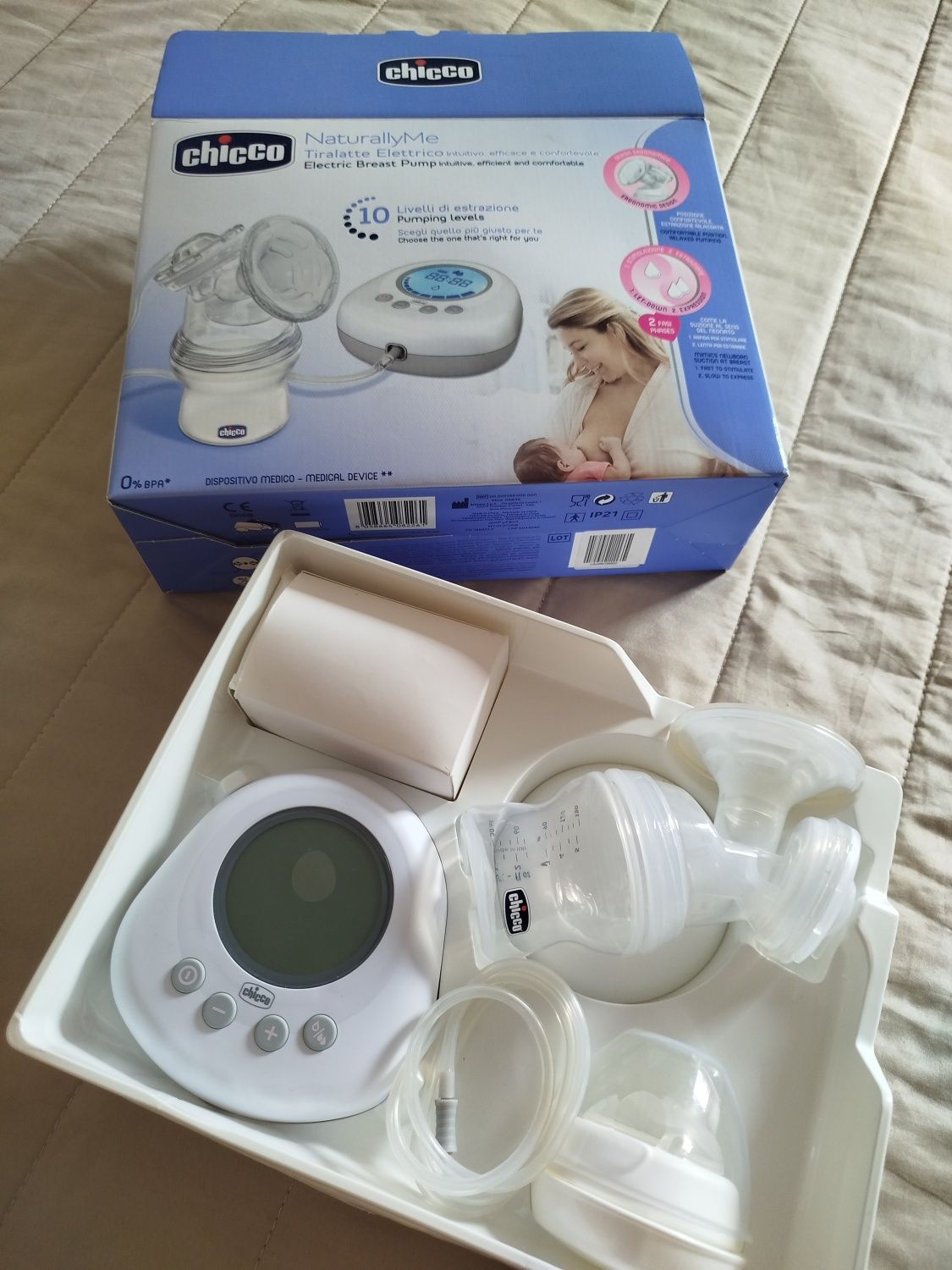 Chicco Bomba Tira Leite Elétrico Naturallyme