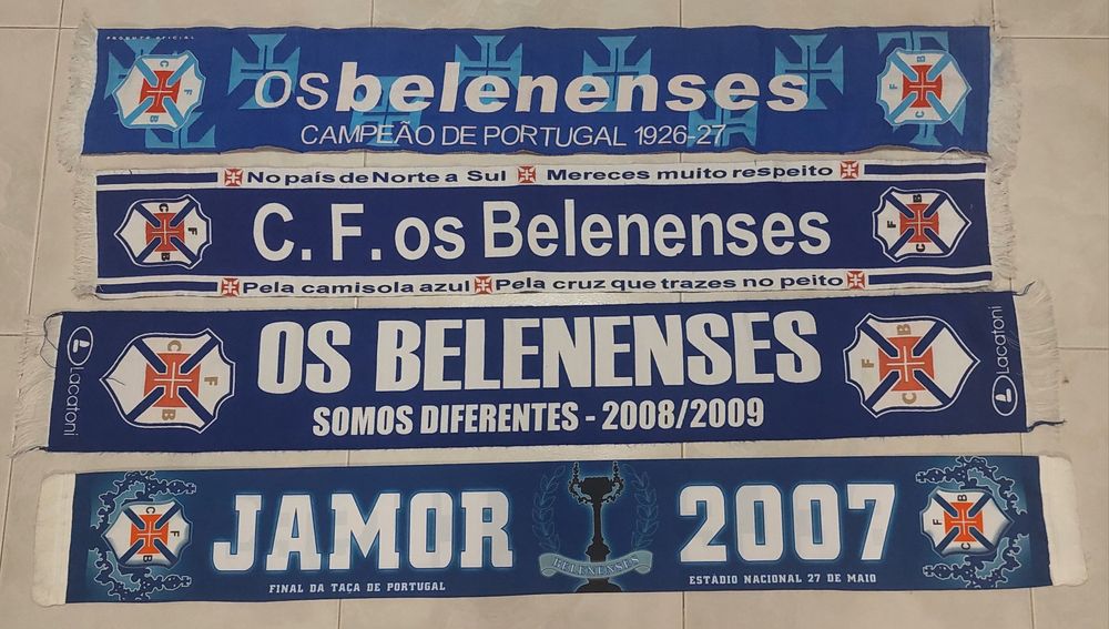 4 cachecois do Belenenses