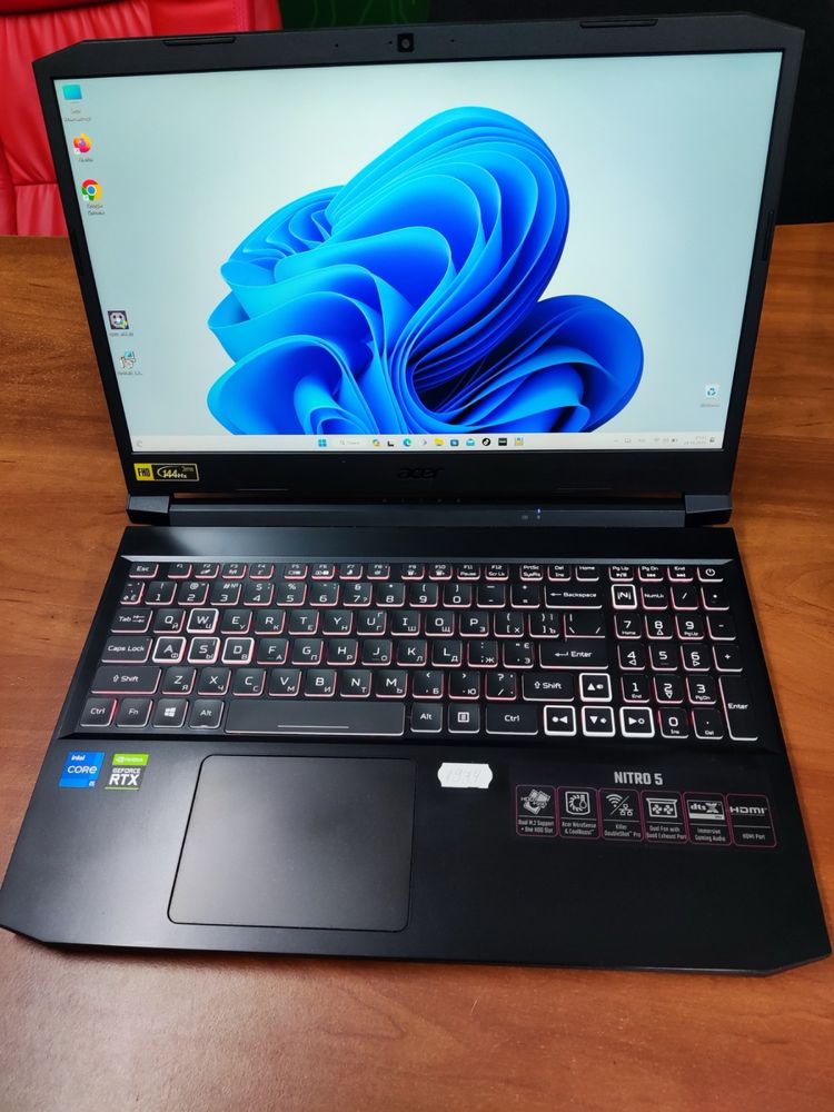 ACER Nitro 5 i5-11400H/16Gb/SSD 512gb/GeForce RTX 3060 6Gb/ 144Hz