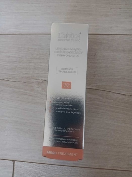 L'biotica Meso Treatment krem noc z retinolem