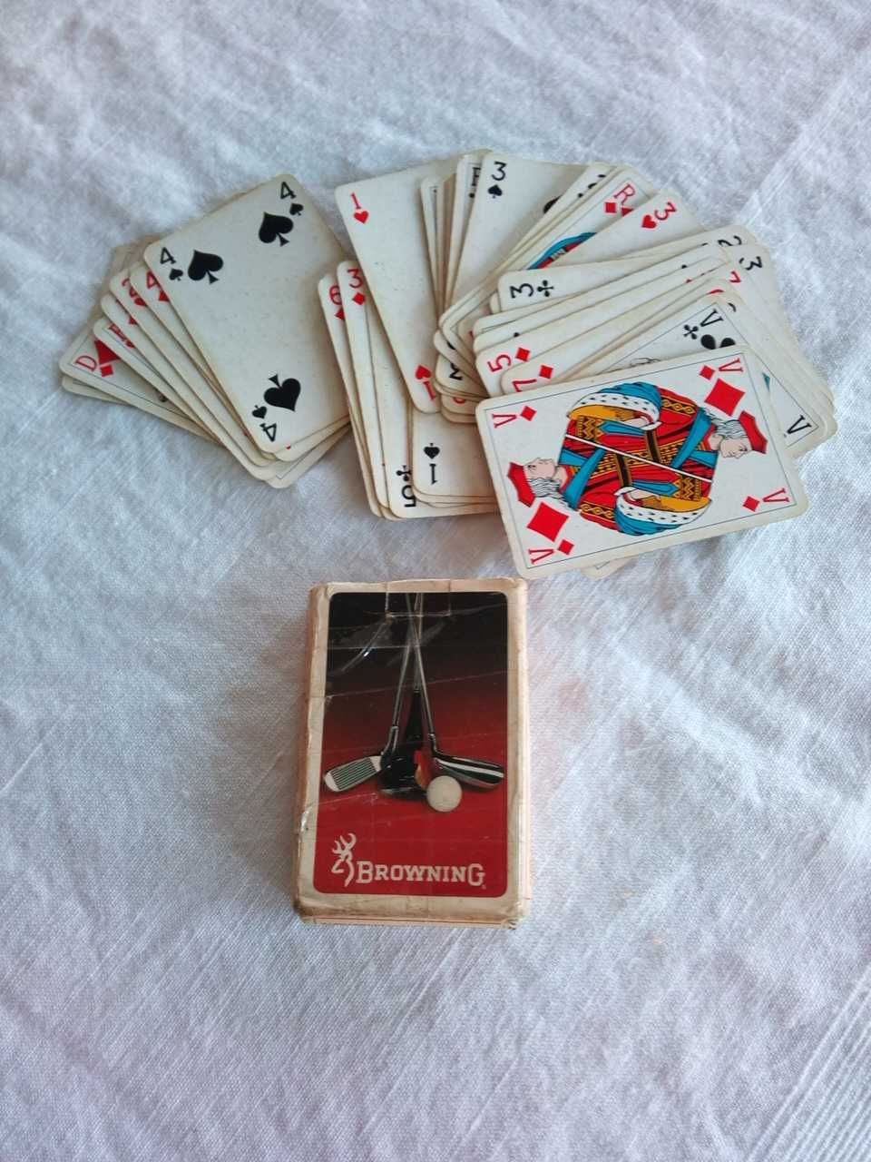 Baralho de cartas promocional  VINTAGE da década de 90, semi novo!