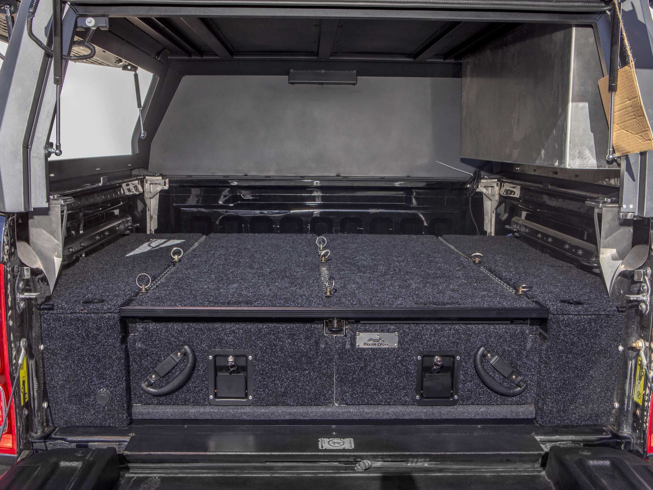zabudowa szufladowa szuflady pickup navara ranger hilux amarok L-200