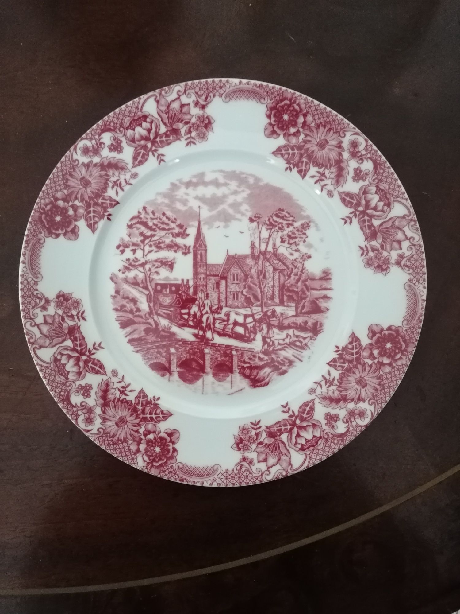 Prato de porcelana 20 cm