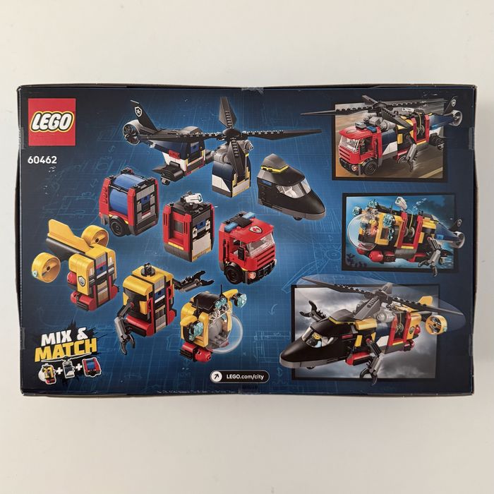 LEGO 60462 City - Zestaw z helikopterem klocki nowe oryginalne okazja