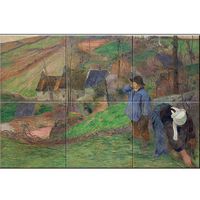 "Landscape of Brittany"  de Paul Gauguin