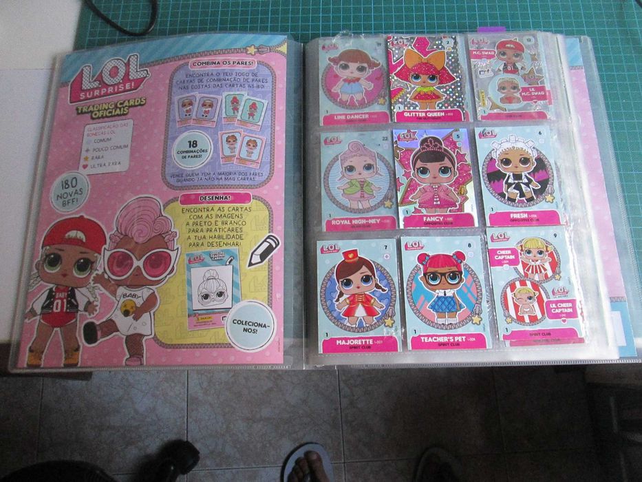 Espetaculares cromos da LOL