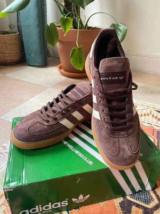 "Buty Trampki" adidas_Handball Spezial Sporty & Rich Brown_R.40
