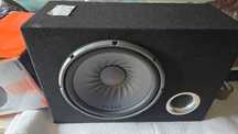 BASS BOX JBL 1000W MDF + Crunch + Kabel