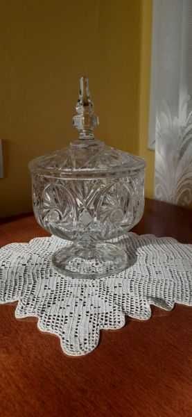 Kryształ bombonierka PRL