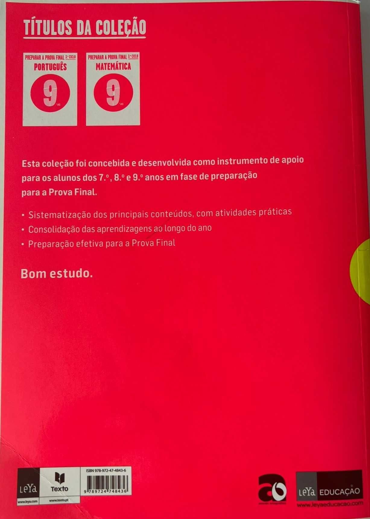 Preparar Prova Final Matemática | 9º ano | Texto Editores