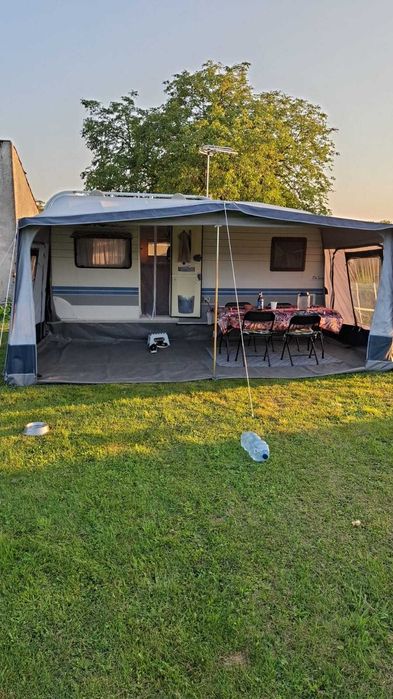 Hobby-460-Pierwszy Właściciel-Dmc 1200kg.Przedsionek-Wc-Prysznic-