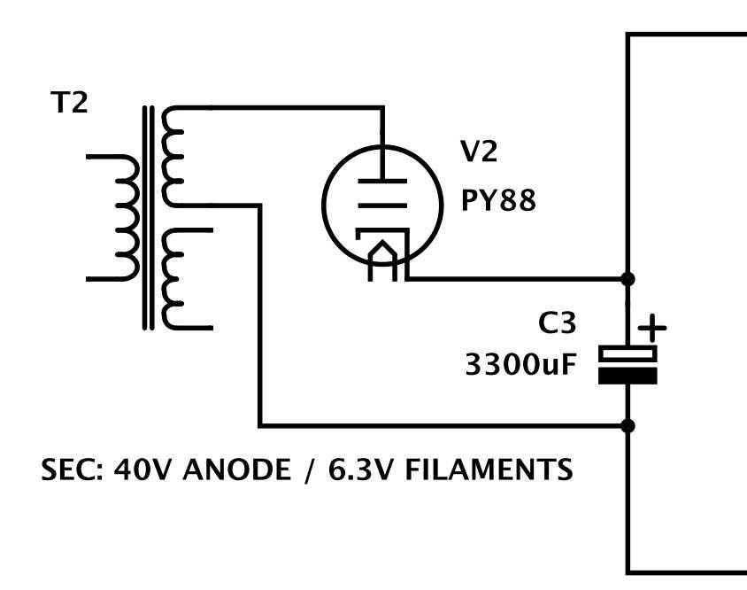 PY88 lampa elektronowa Noval Prostowniki