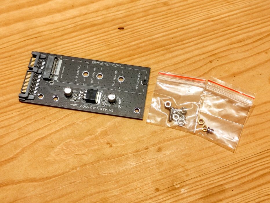 Adaptador SSD M.2 para SATA 3 (NOVO)