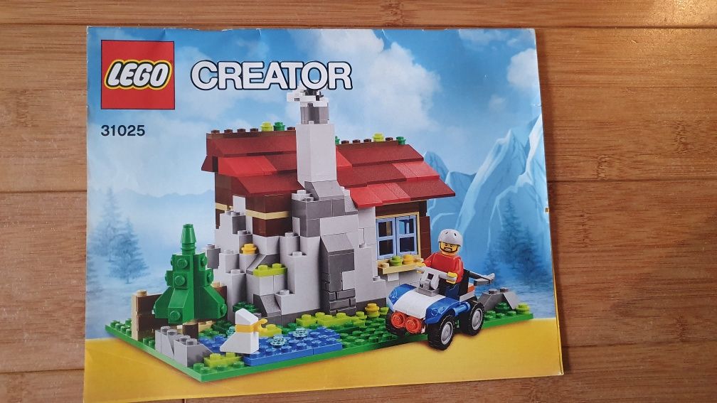 LEGO Creator 31025 Chatka w górach domek KOMPLET + PUDEŁKO