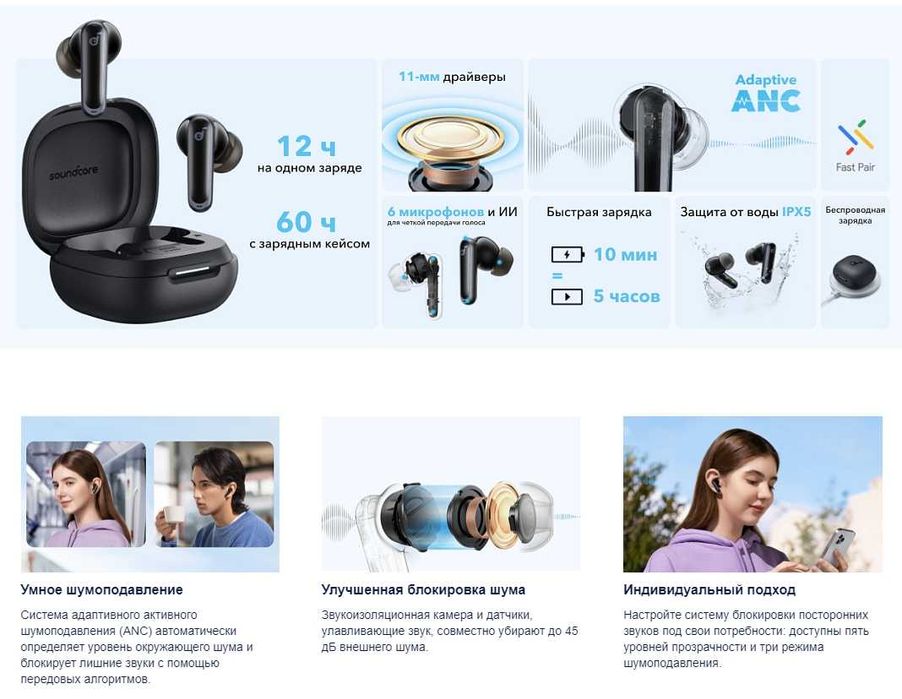 Anker SoundCore P40i Black