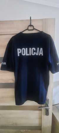 T-shirt Policja granatowy