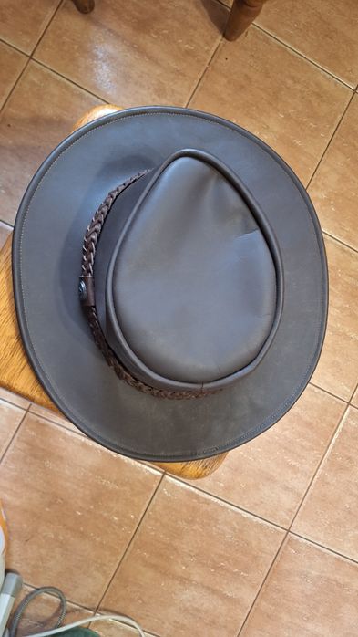 Кожаная шляпа ковбоя Kakadu.