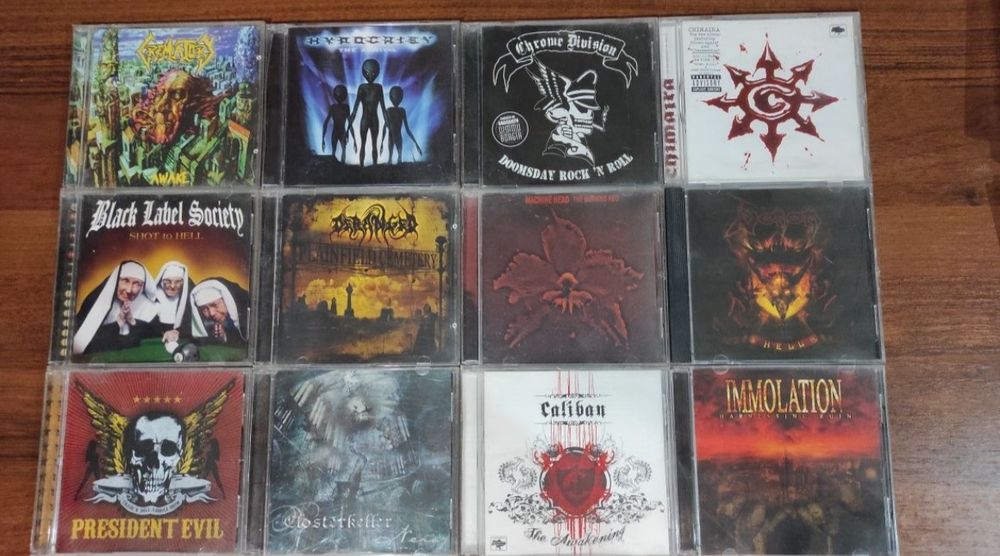 Аудіо CD диски різні