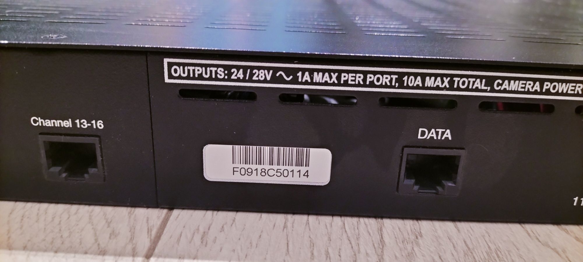 Lot Of 2 NVT NV-16PS13-PVD — 16-kanałowy koncentrator