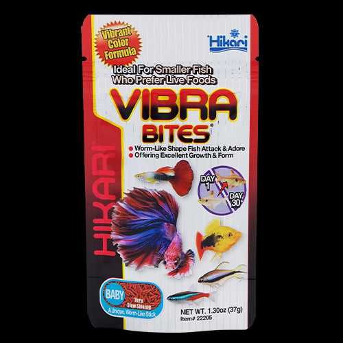 Заміна живих кормів для рибок! Hikari Tropical Vibra Bites (Японія)