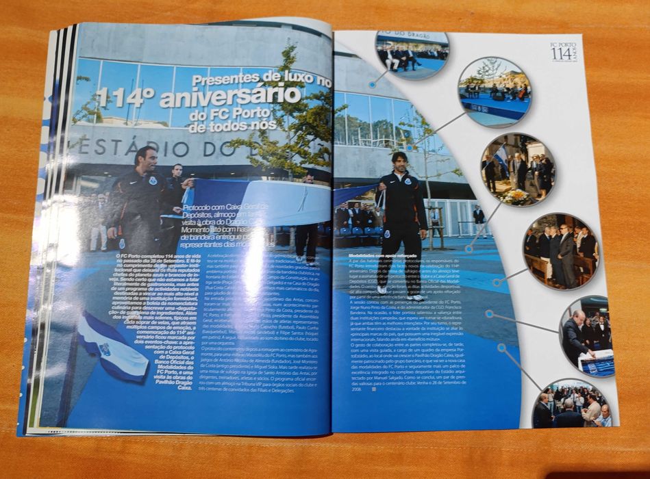 Revista Futebol Dragões Nº 265 de 2007 - Fucile - O Visionário