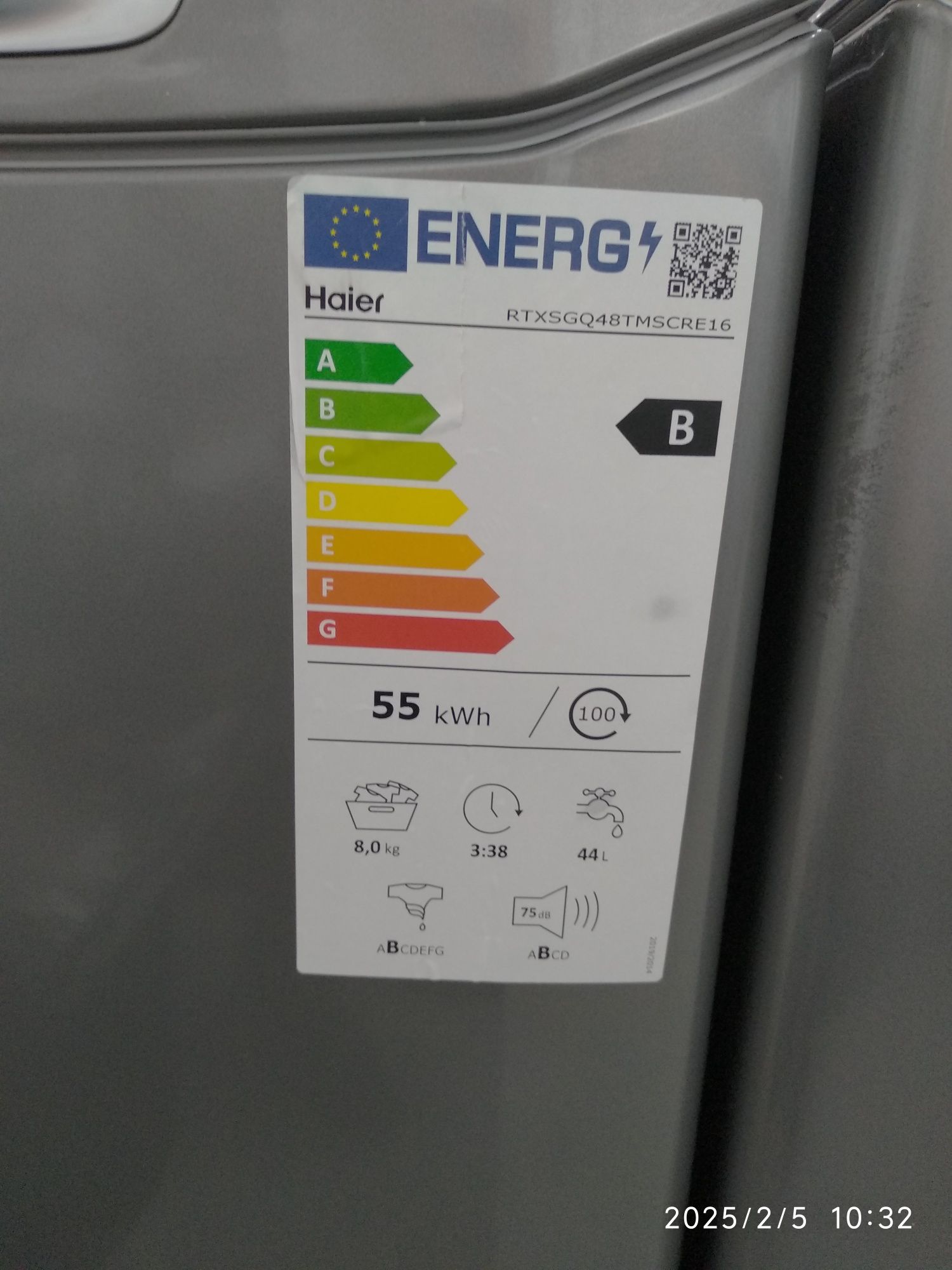 OUTLET Janki ul Wspólna 6 Pralka Haier RTXSGQ48TMSCRE16