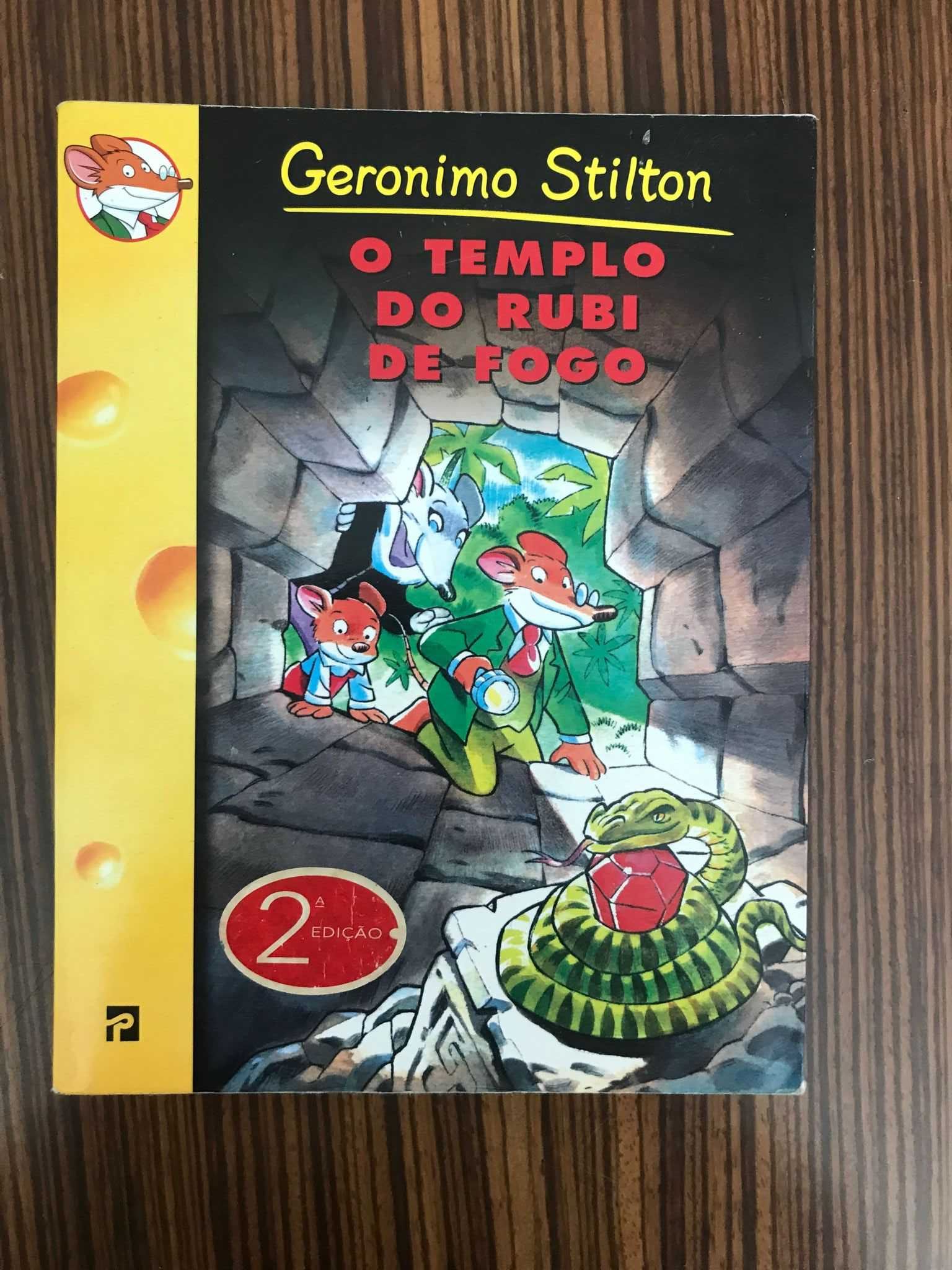 Livros Geronimo e Tea Stilton