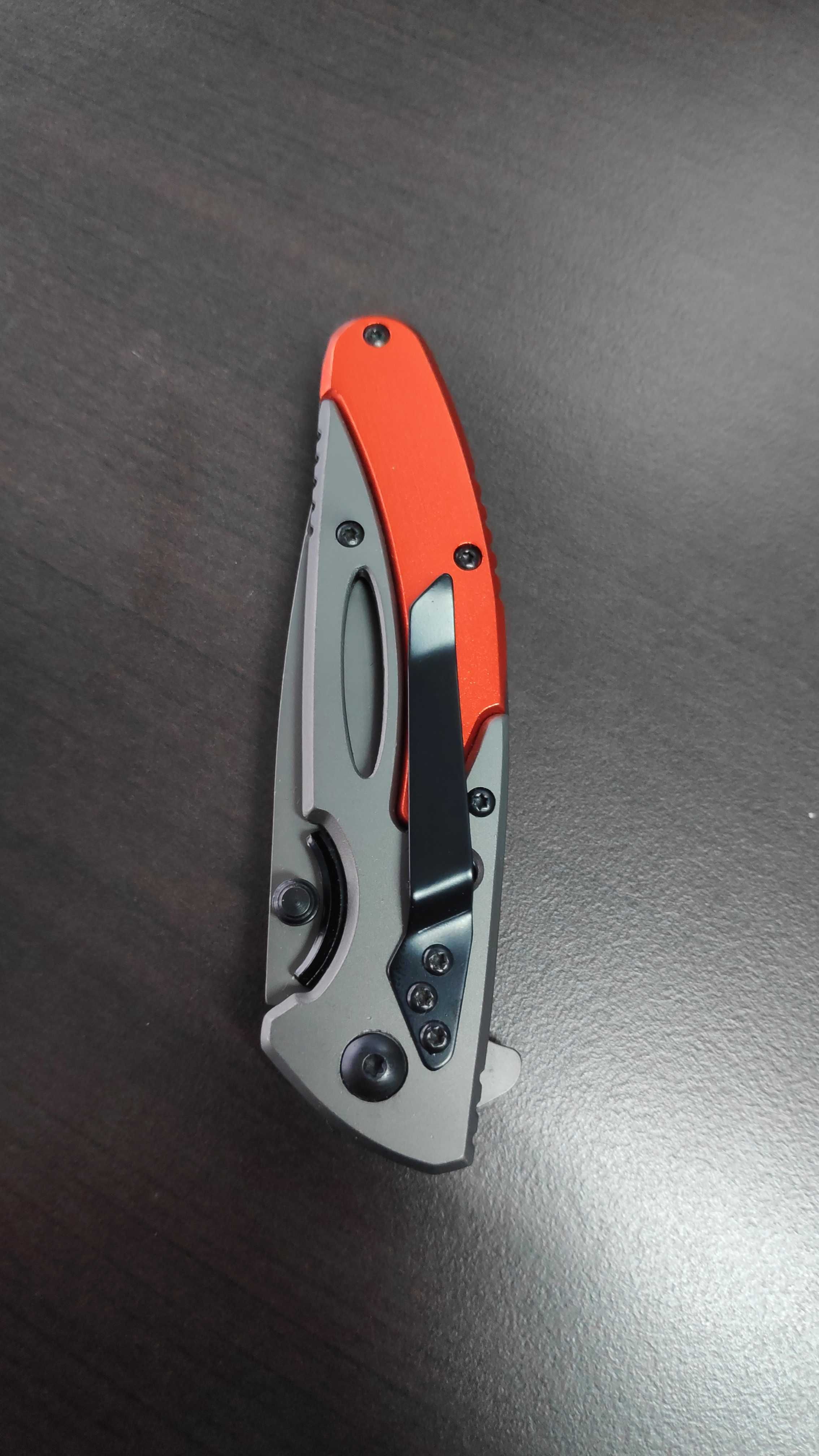 Składany nóż BETA, rękojeść aluminiowa w pokrowcu 1778V18