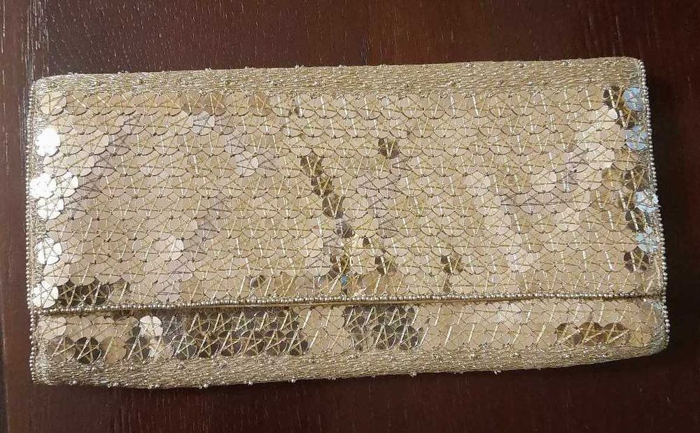 Сумка клатч Accessorize клатч золота