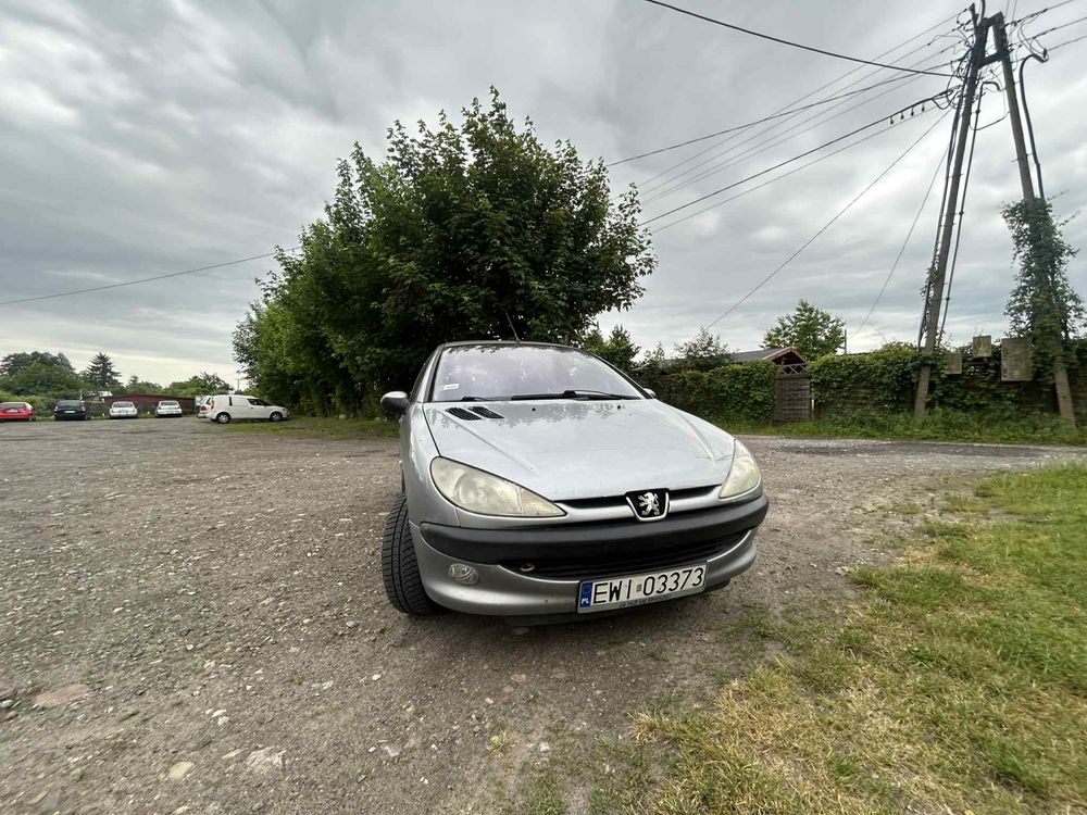 Peugeot 206 szary