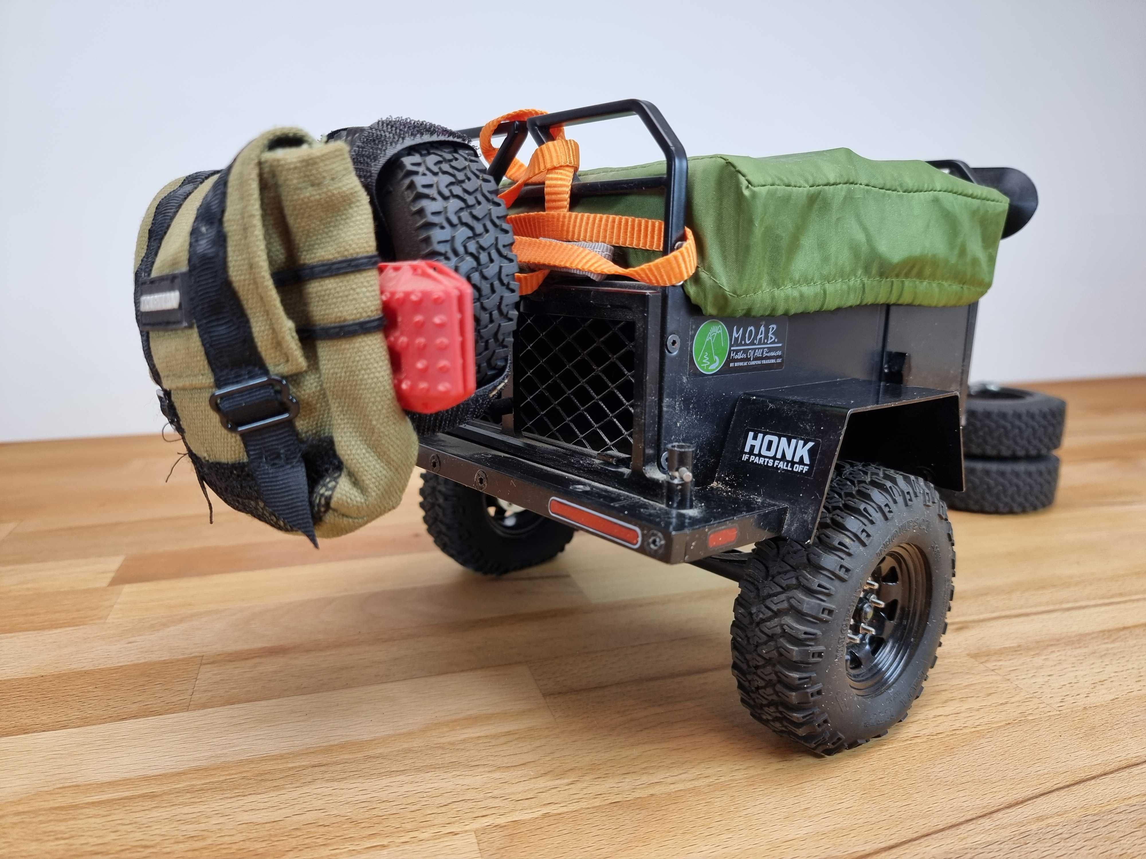Przyczepka Kempingowa RC z Namiotem RC4WD Bivouac 1/10 M.O.A.B Camping