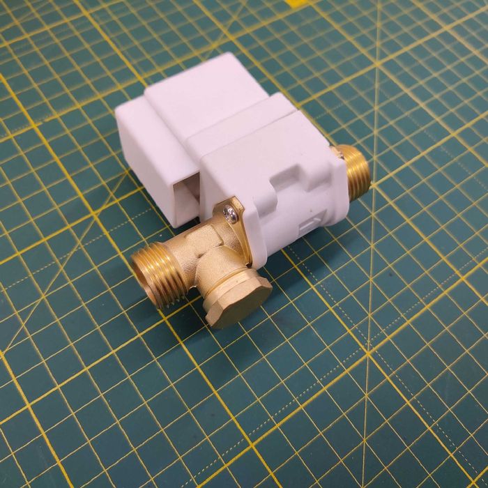 Клапан электромагнитный с фильтром 12 вольт нормально-закрытый