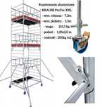 WYNAJEM rusztowanie aluminiowe KRAUSE 7,3 m