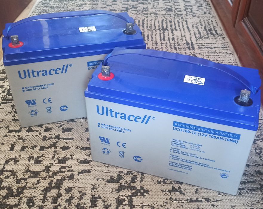 Аккумулятори Ultracell UCG100-12 (12v 100AH/10HR)