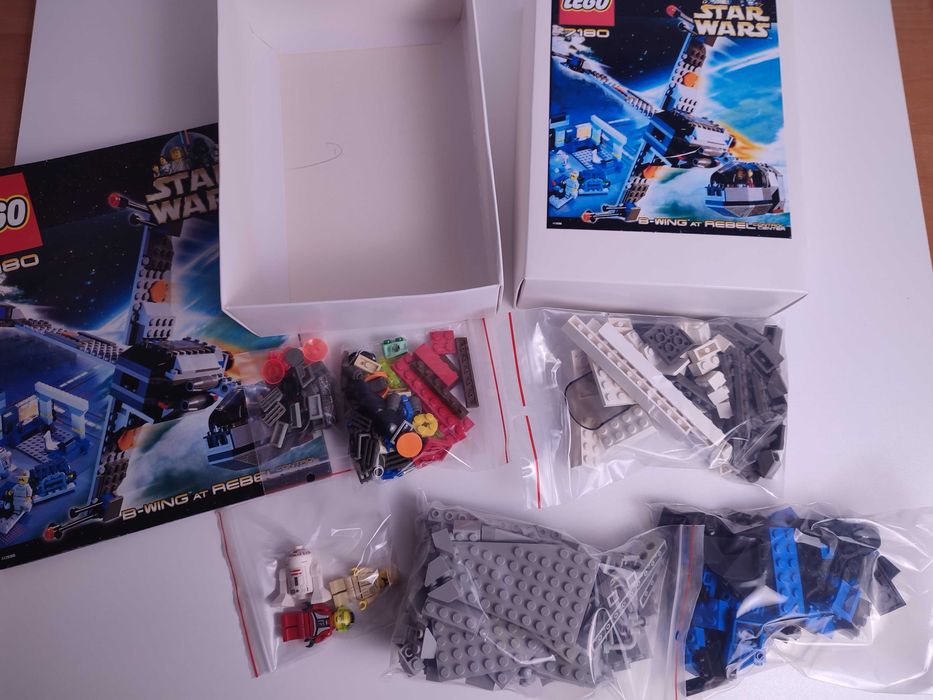LEGO Star Wars 7180 - B-wing at Rebel Control Center - Komplet 100%