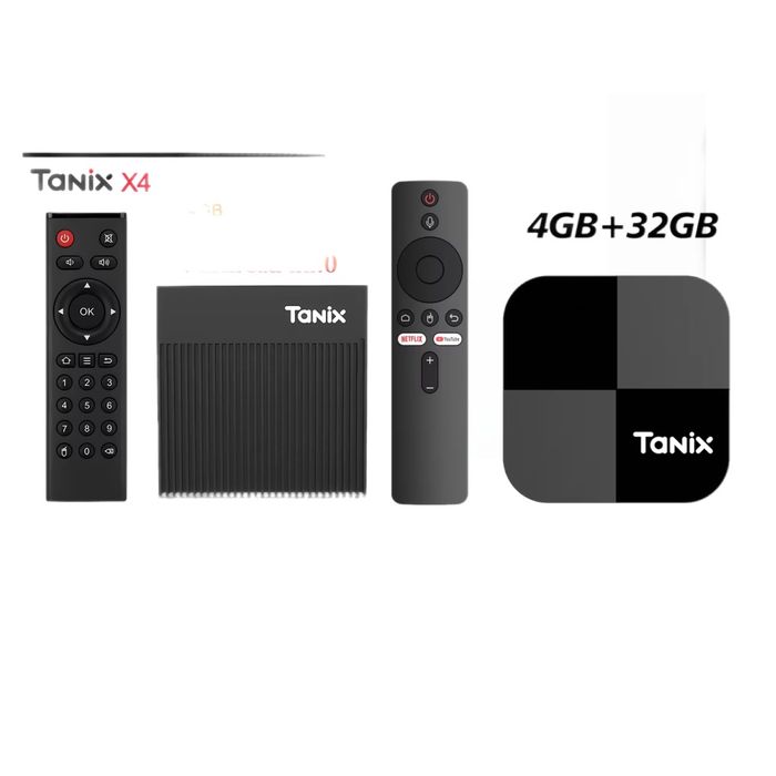 Смарт приставка Tanix TX4 4/32 S905X4 Tx5 plus S905X5M 4/32