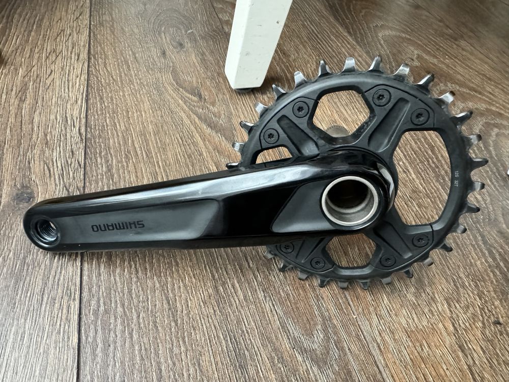 Korba 175mm Shimano fc-mt611-1, 12s z tarcza 32T 1x jak nowa sram