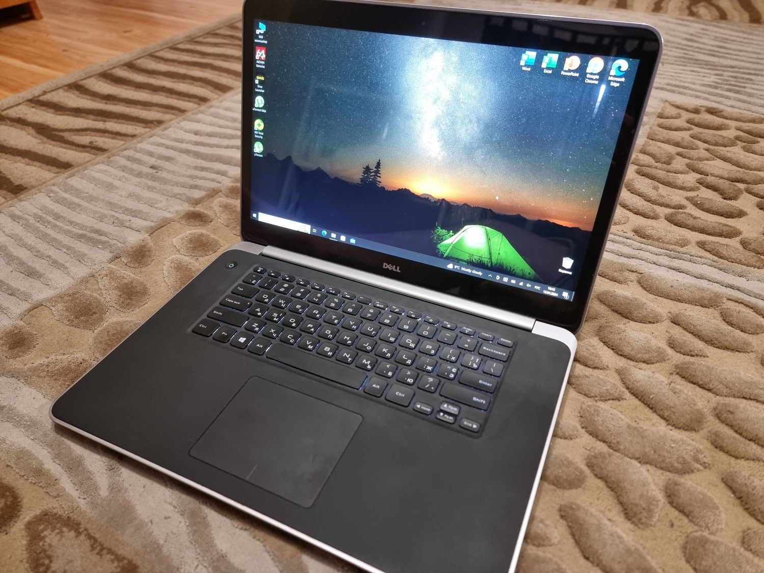 Dell i7 precision m3800 сенсорный