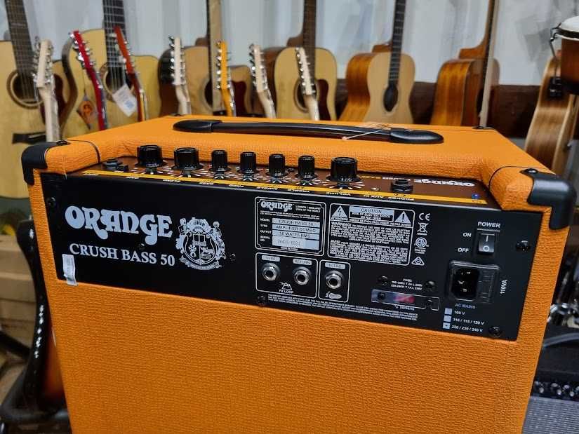 Orange CRUSH Bass 50 combo basowe 50W 12" wzmacniacz basowy