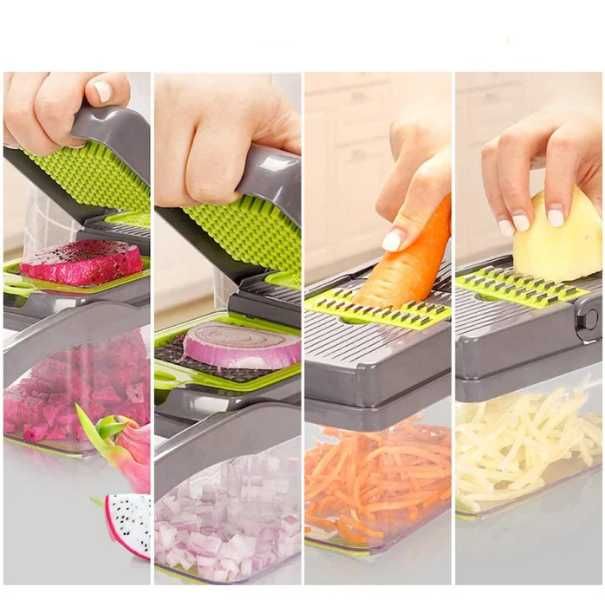 Овощерезка измельчитель 14 в 1 мультислайсер Veggie Slicer