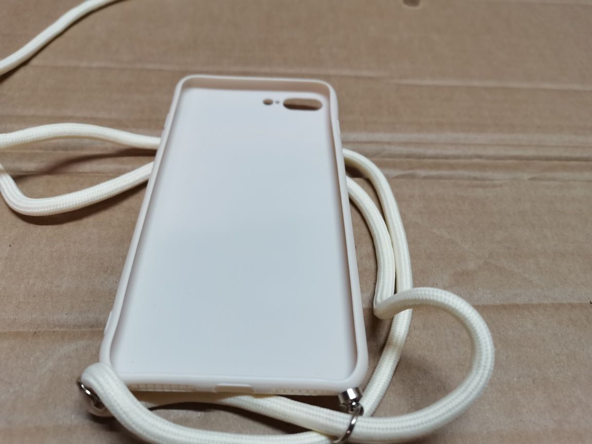 Etui do iPhone 5 5s 5se z nadrukiem+smycz