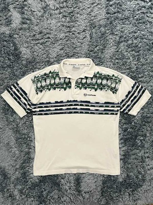 Sergio Tacchini Białe Polo