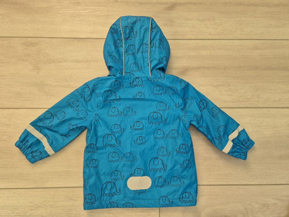 Kurtka spodnie przeciwdeszczowe ocieplane rozm. 80