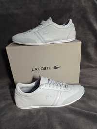 Buty Lacoste Mokara rozmiar 41 42 wkładka 26,5 27 cm szare męski skóra