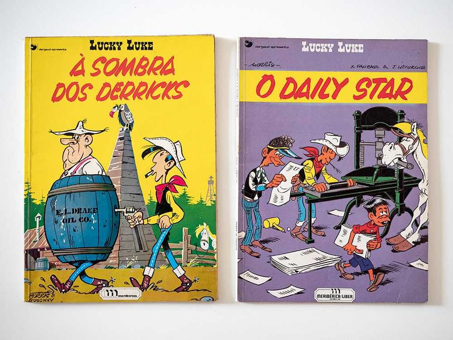 Livros BD Lucky Luke