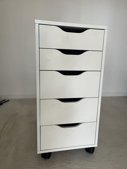 alex szafka ikea z kółkami szuflady